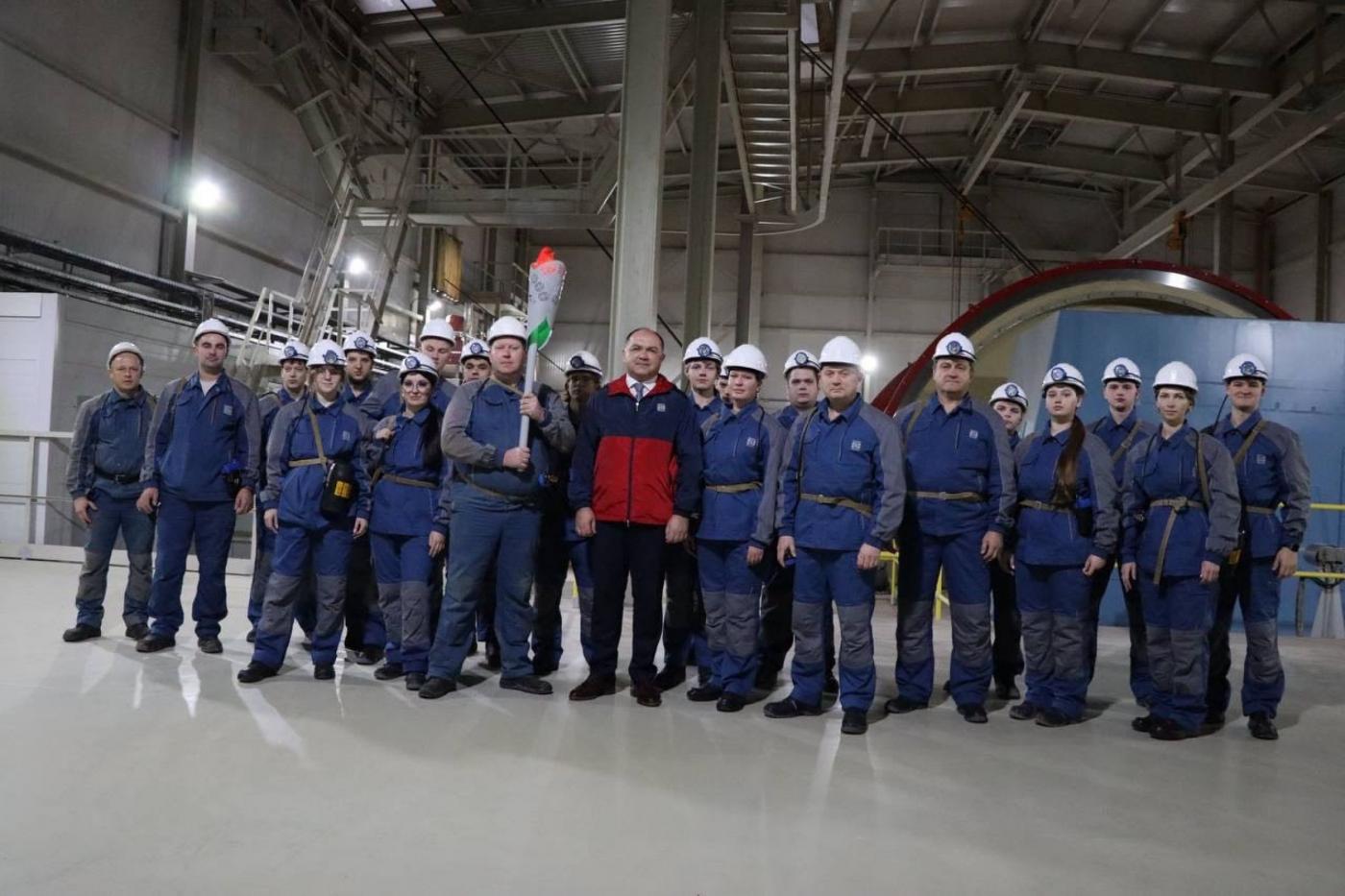 ОАО «Недра Нежин» приняло эстафету юбилейного огня